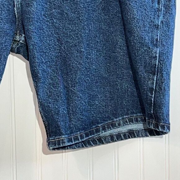 Wrangler Jeans Shorts Mens 44X10 Relaxed Fit Blue Pockets - Picture 4 of 10